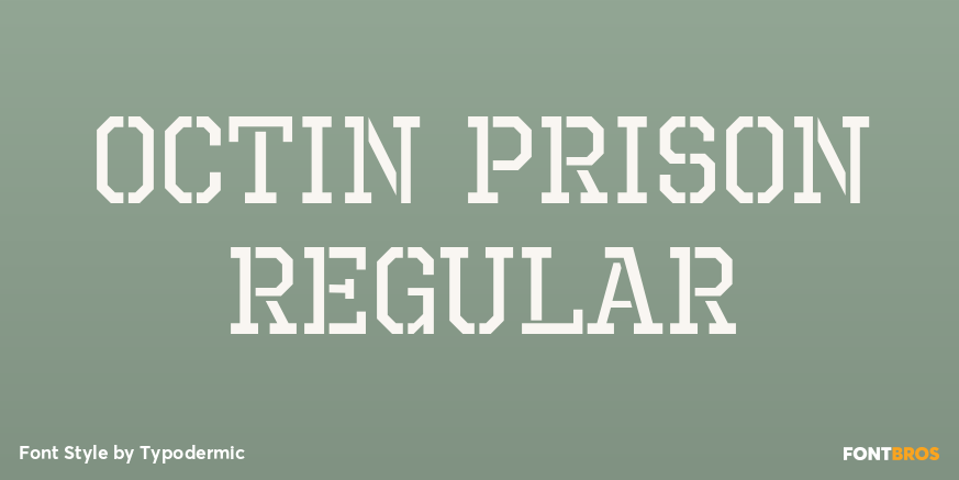 Octin Prison Regular Poster