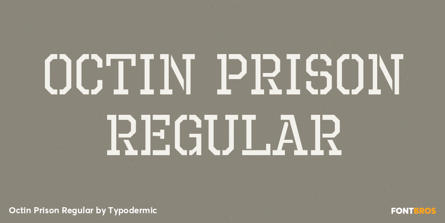 Octin Prison Regular Poster