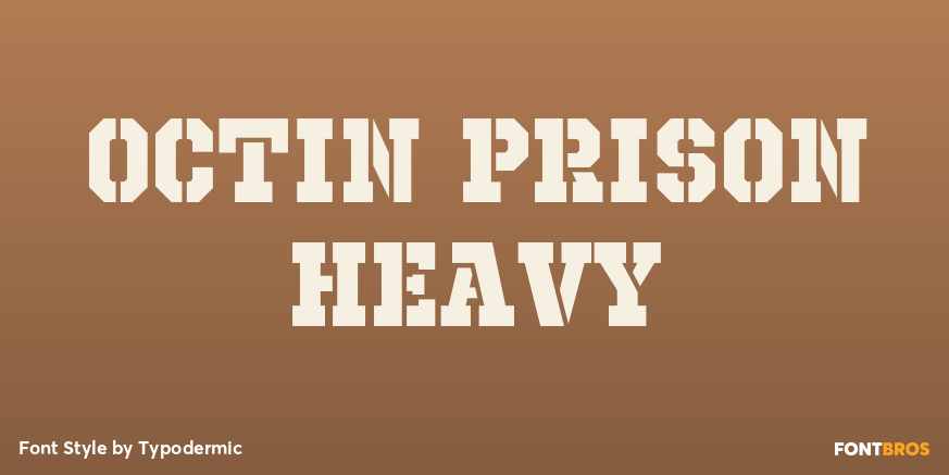 Octin Prison Heavy Poster