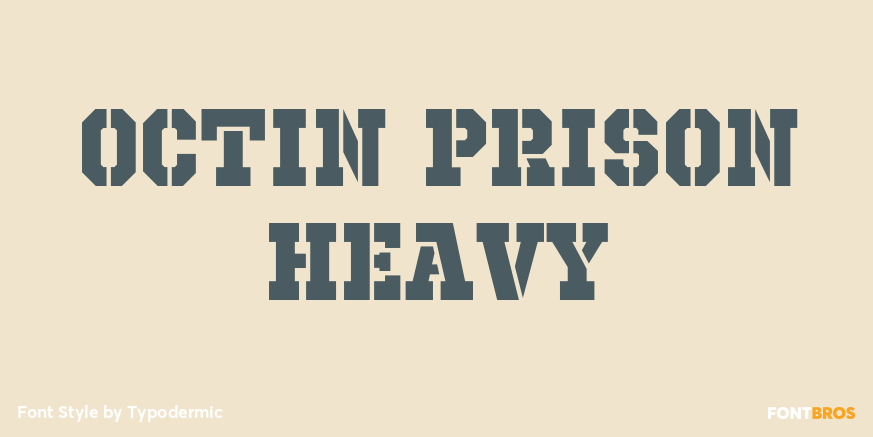 Octin Prison Heavy Poster