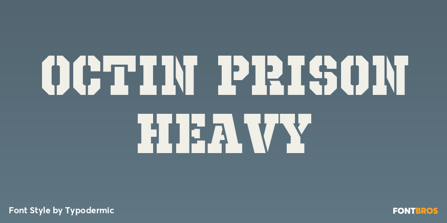 Octin Prison Heavy Poster