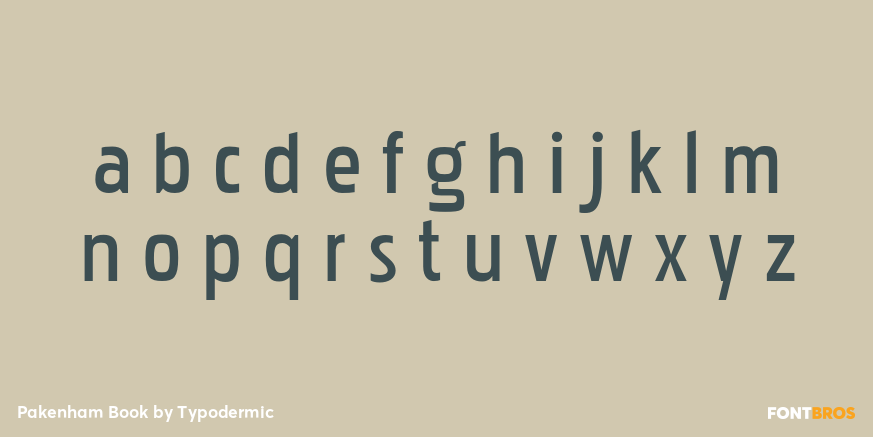 Pakenham Book Font Poster #1