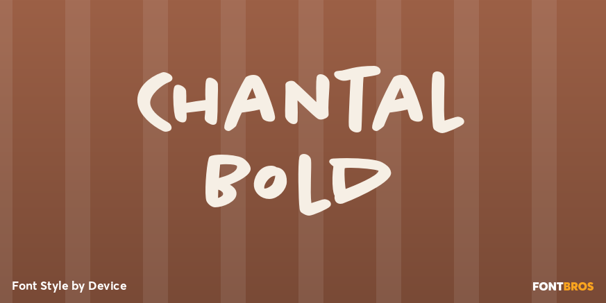 Chantal Bold Poster