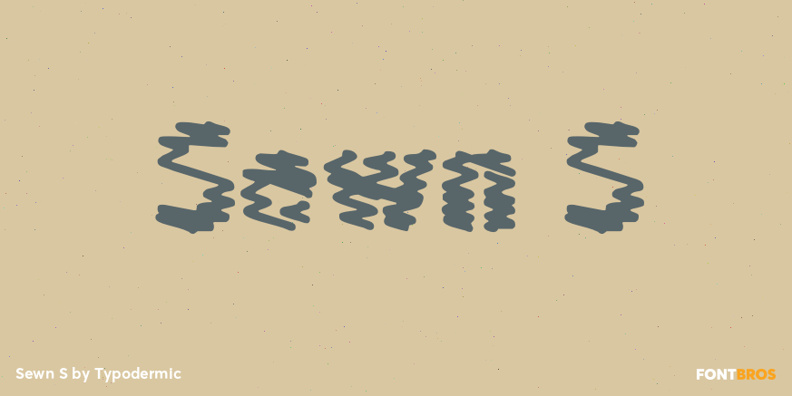 Sewn S Poster