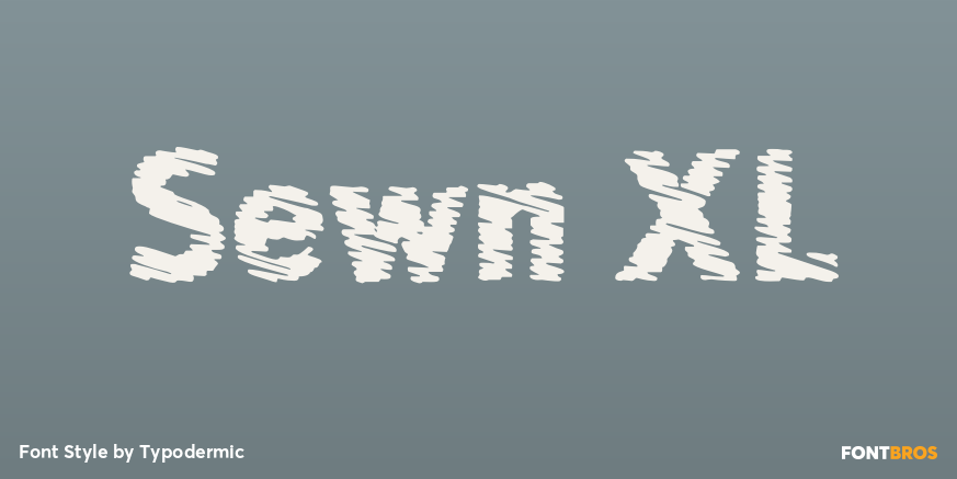 Sewn XL Poster