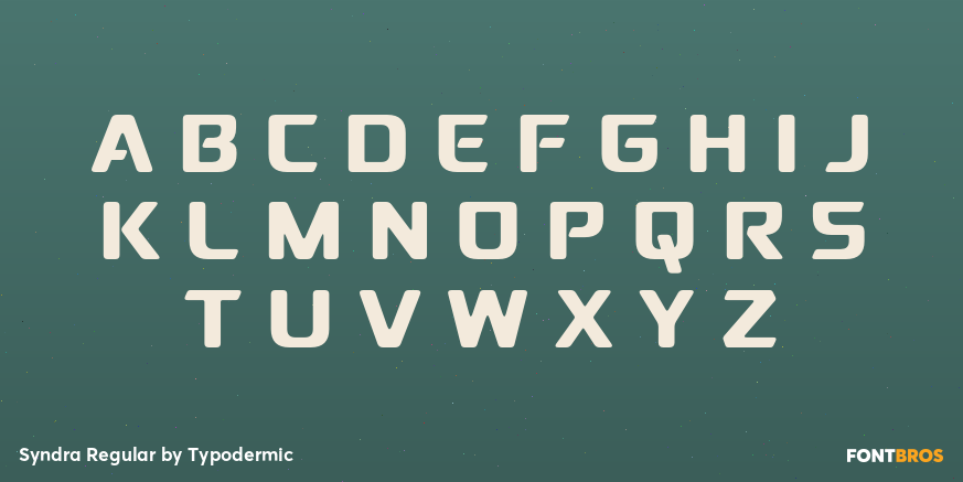 Syndra Regular Font Poster #2