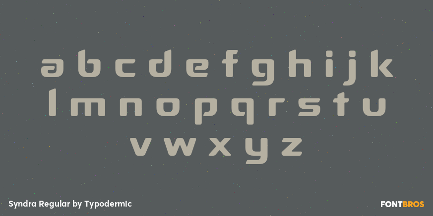 Syndra Regular Font Poster #3