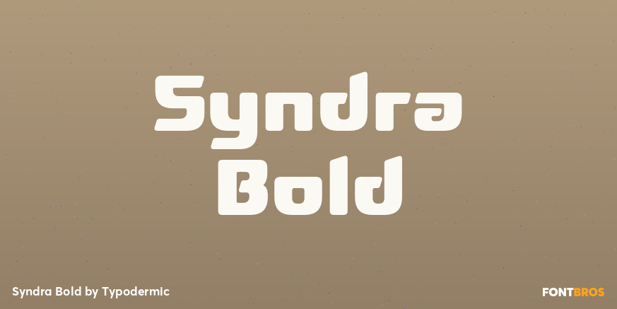 Syndra Bold Font Poster #1