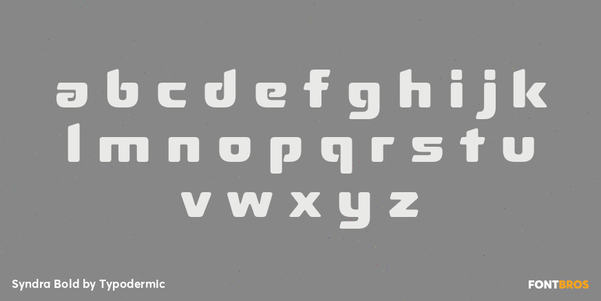 Syndra Bold Font Poster #3