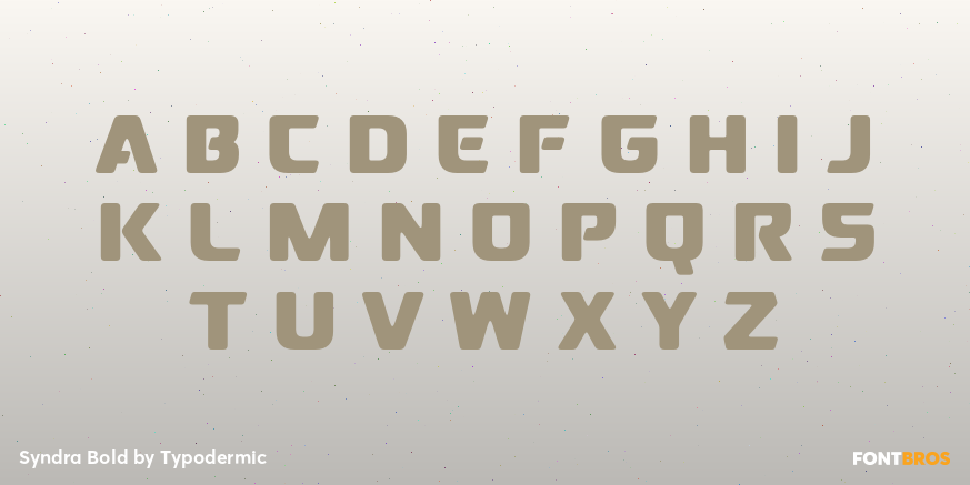 Syndra Bold Font Poster #1