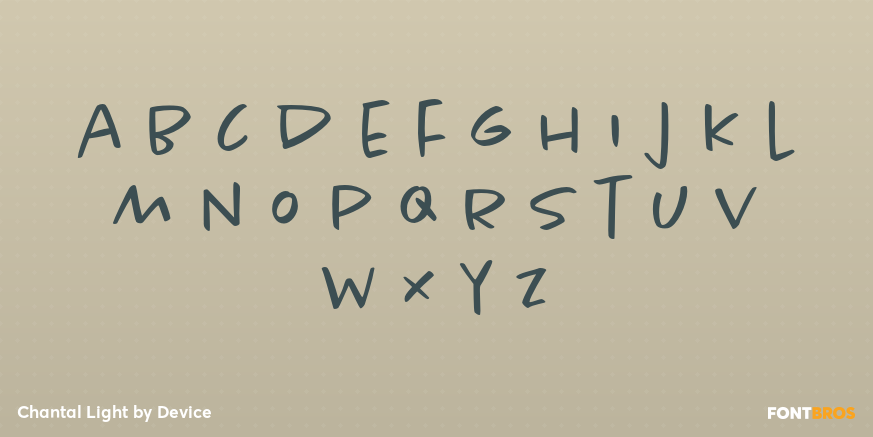 Chantal Light Font Poster #3