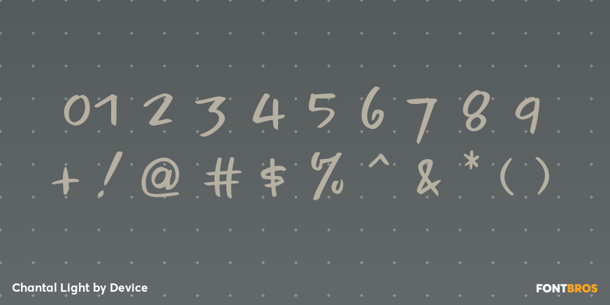 Chantal Light Font Poster #4