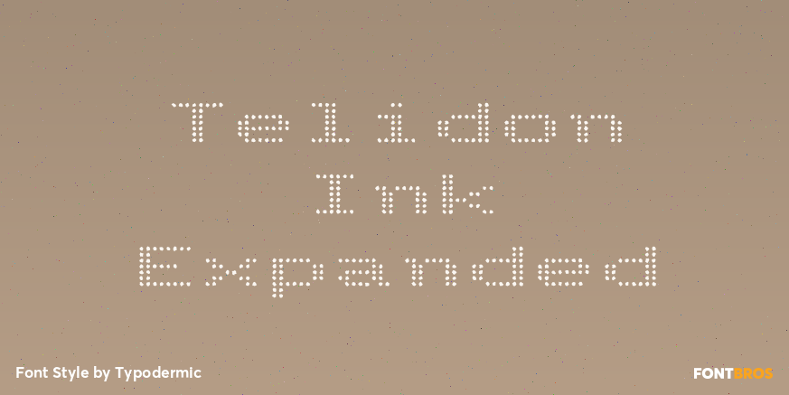 Telidon Ink Expanded Poster