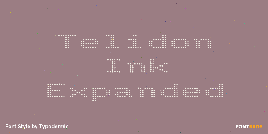 Telidon Ink Expanded Poster