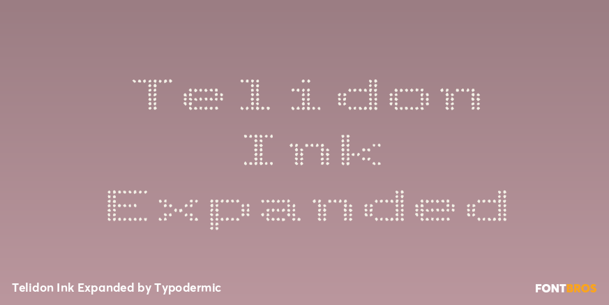 Telidon Ink Expanded Poster