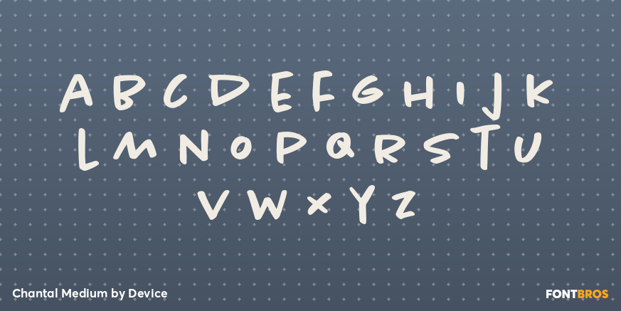 Chantal Medium Font Poster #3