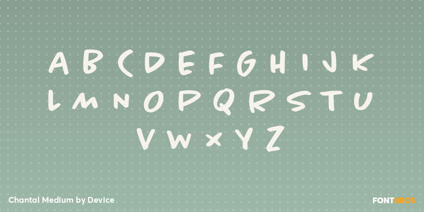 Chantal Medium Font Poster #1
