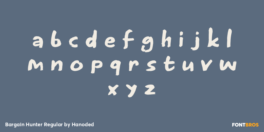 Bargain Hunter Regular Font Poster #3