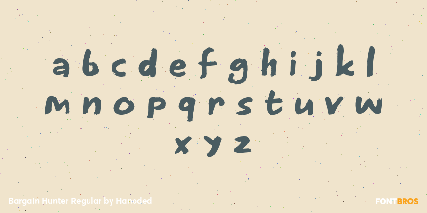 Bargain Hunter Regular Font Poster #3