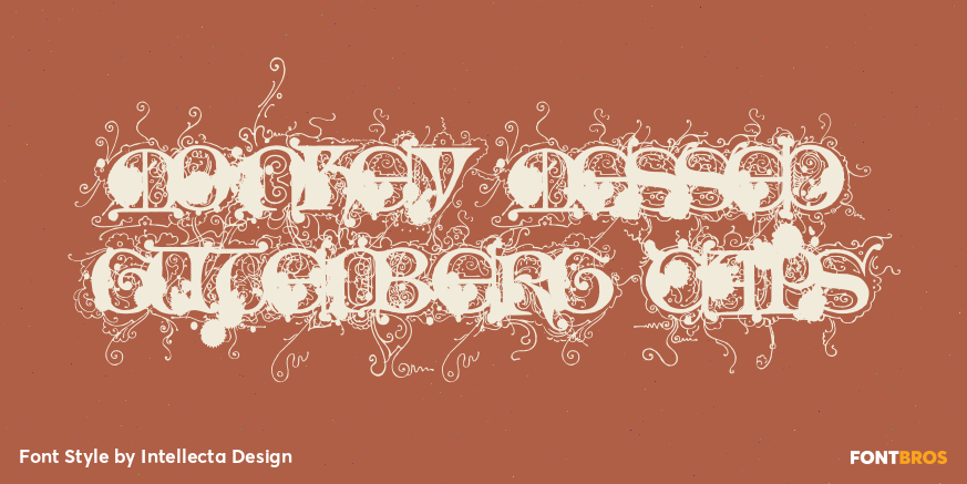 Monkey Messed Gutenberg Caps Poster