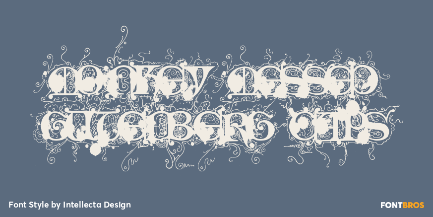 Monkey Messed Gutenberg Caps Poster