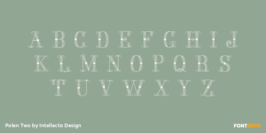 Polen Two Font Poster #3