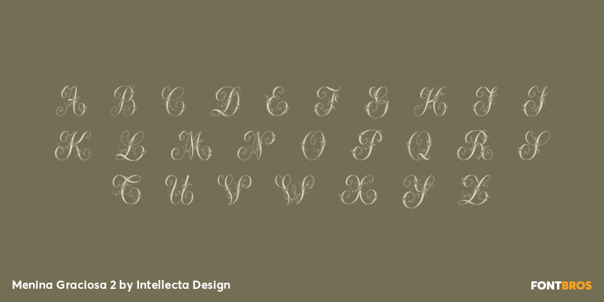 Menina Graciosa 2 Font Poster #3