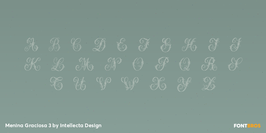 Menina Graciosa 3 Font Poster #2