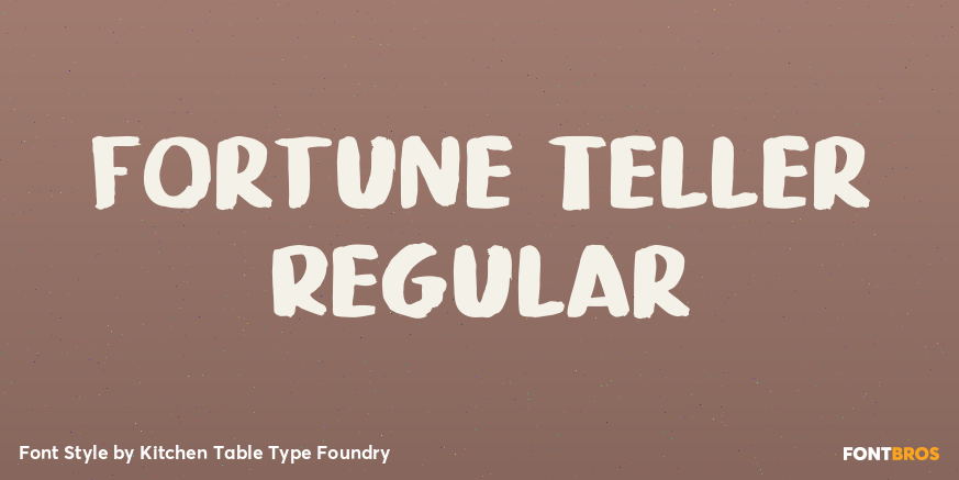 Fortune Teller Regular Poster
