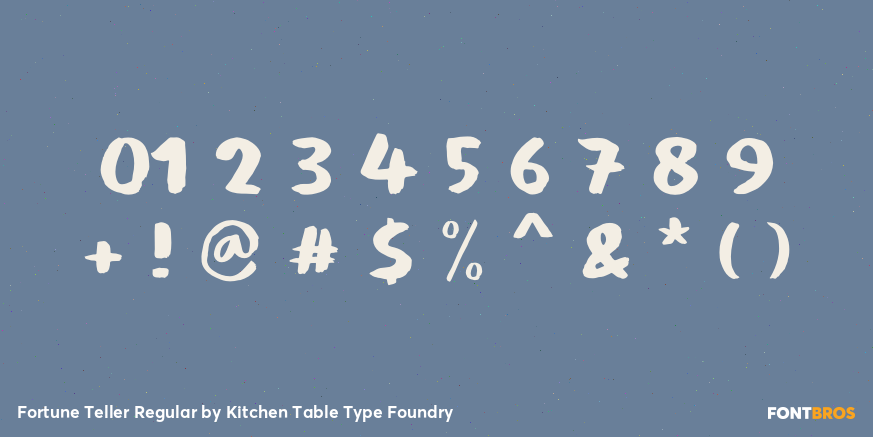 Fortune Teller Regular Font Poster #4