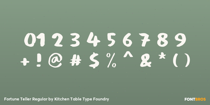 Fortune Teller Regular Font Poster #4