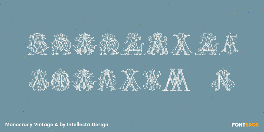 Monocracy Vintage A Poster