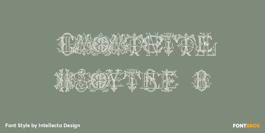 Monocracy Vintage E Poster