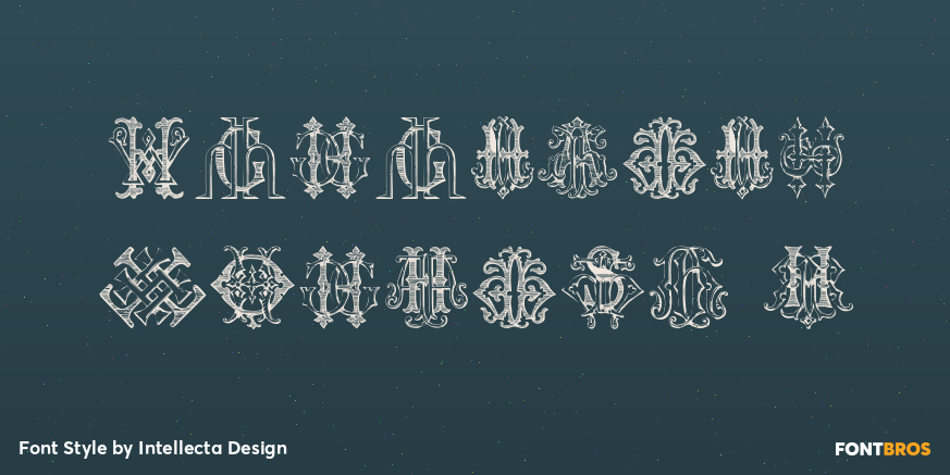 Monocracy Vintage H Poster