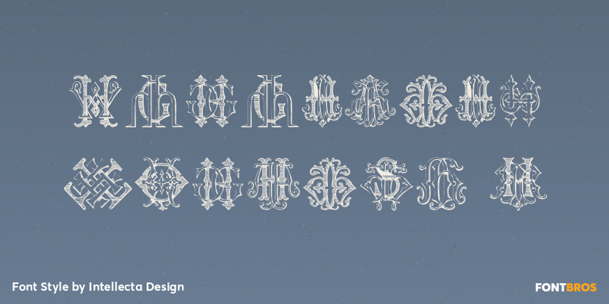 Monocracy Vintage H Poster