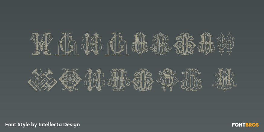 Monocracy Vintage H Poster