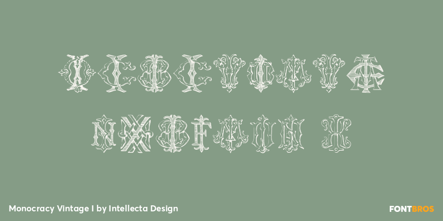 Monocracy Vintage I Poster