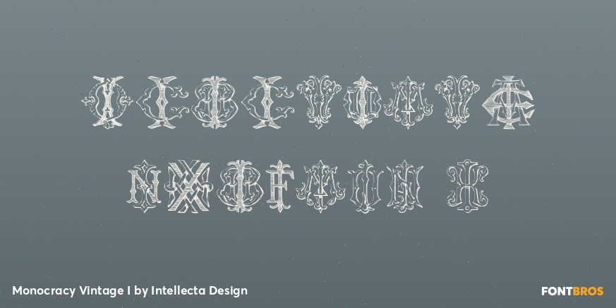 Monocracy Vintage I Poster