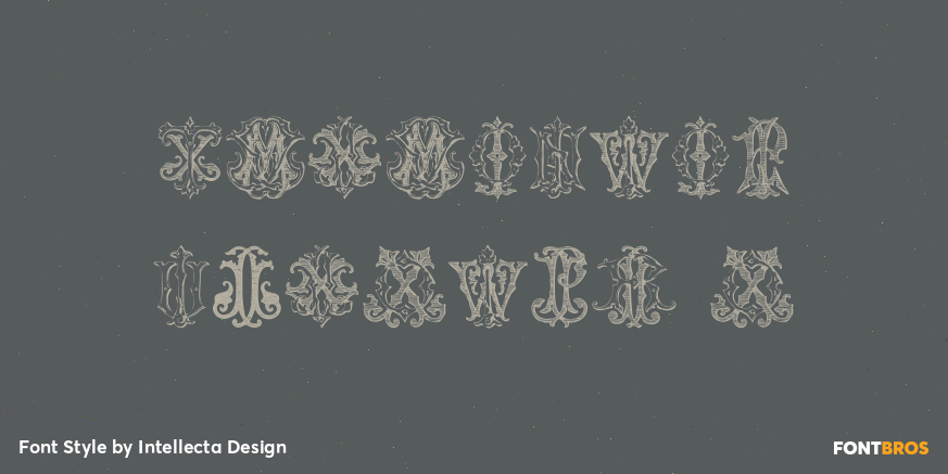 Monocracy Vintage J Poster