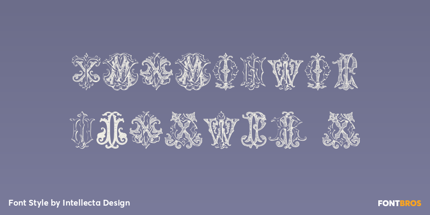 Monocracy Vintage J Poster