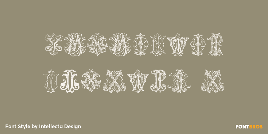 Monocracy Vintage J Poster