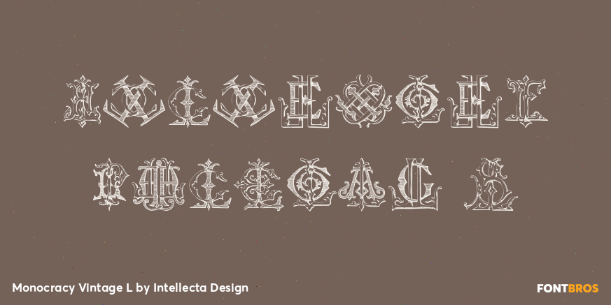 Monocracy Vintage L Poster