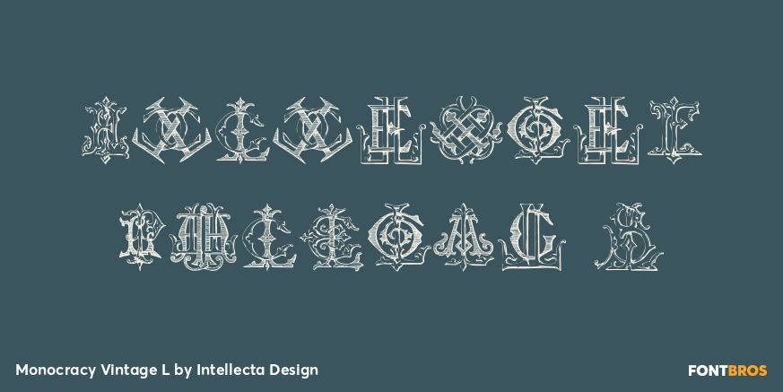 Monocracy Vintage L Poster