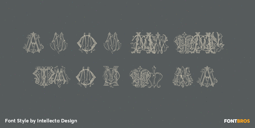 Monocracy Vintage M Poster