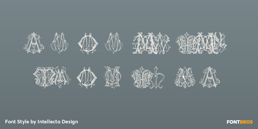 Monocracy Vintage M Poster