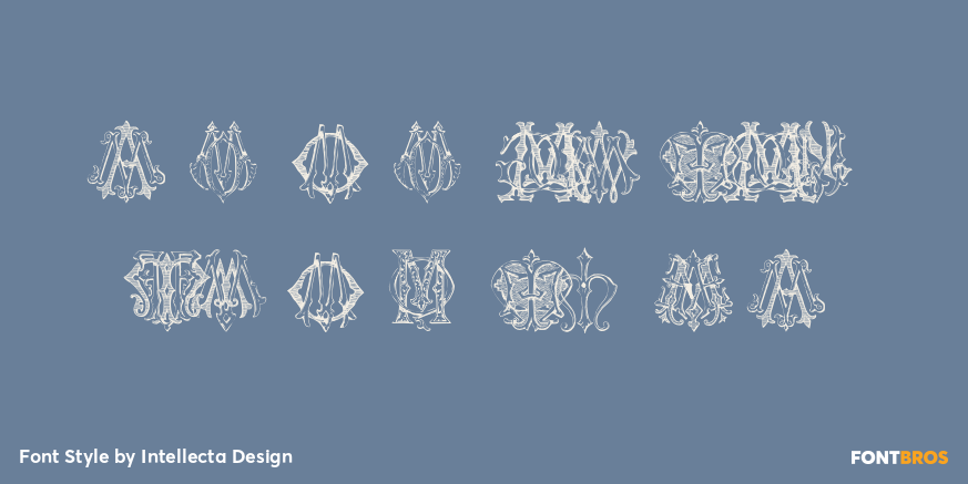 Monocracy Vintage M Poster