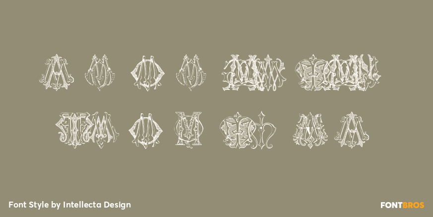 Monocracy Vintage M Poster