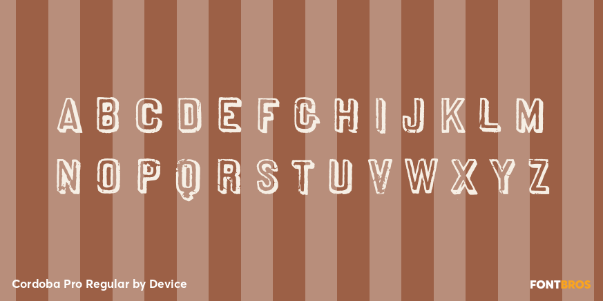 Cordoba Pro Regular Font Poster #1