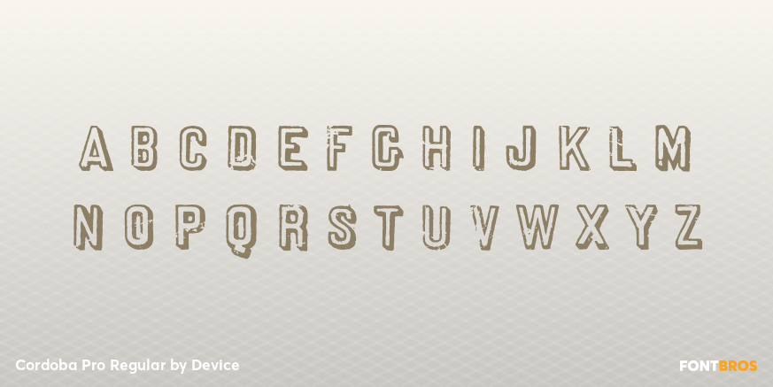 Cordoba Pro Regular Font Poster #1