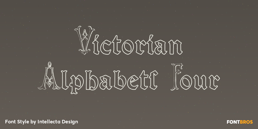 Victorian Alphabets Four Poster